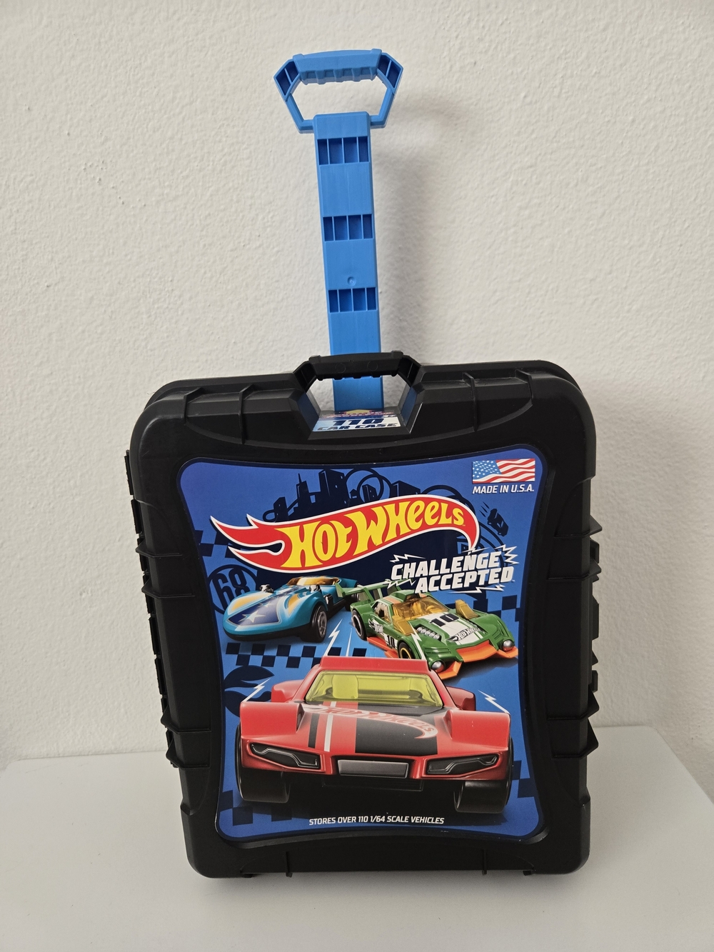 Hot Wheels 110 Vehicle Playsets Plastic Carrying Case in Black